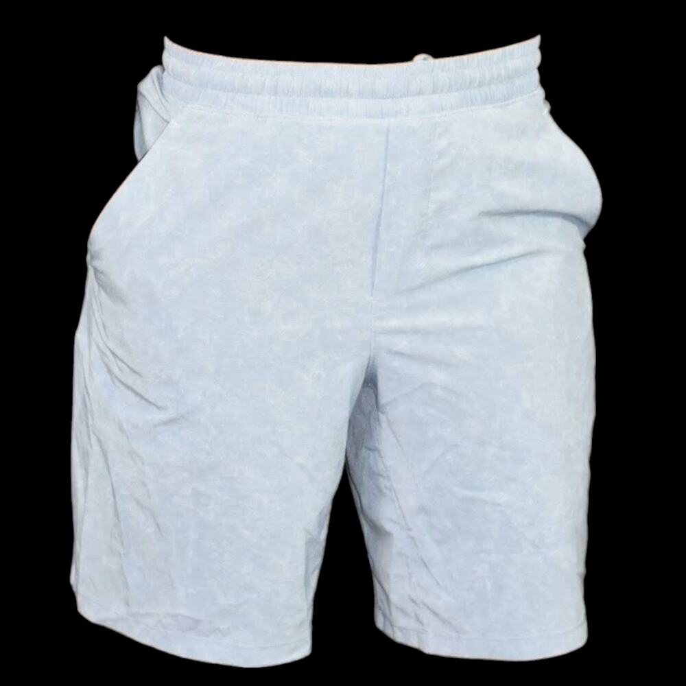 Lululemon Pace Breaker Shorts Blue Lined Workout Training Pockets Size Small Men